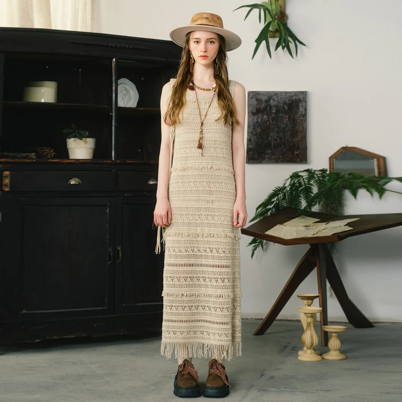 【商场同款】【通勤混搭】菀草壹2025秋季新款连衣裙Q30703431