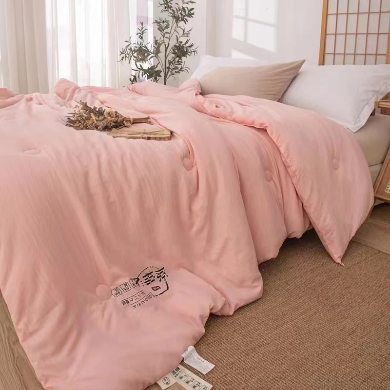 原棉大豆纤维春秋被冬被加厚保暖冬季柔软 棉被 被芯纯色简约被芯