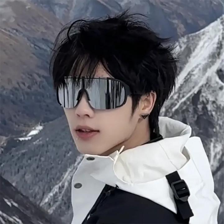 网红高颜值骑行眼镜户外运动登山墨镜防紫外线防风护目镜行车