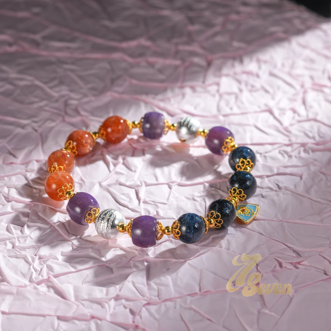 非金属仿水晶手链 【七七原创】否极泰来DIY手串（多样性发货）