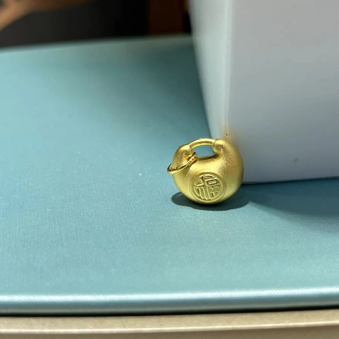 明牌珠宝楼哥甄选足金999小胖福 多样性发货