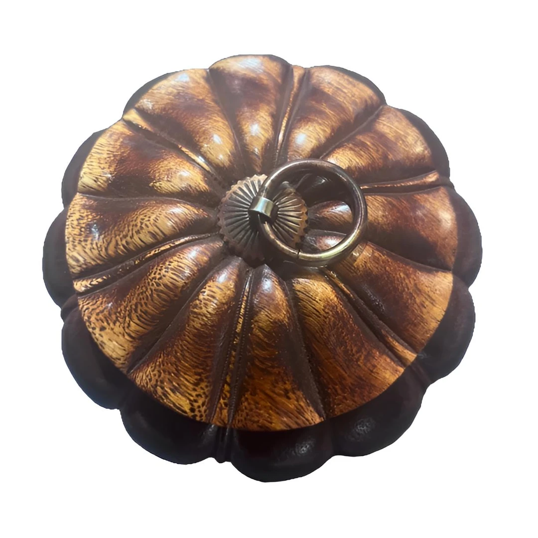 精美精致的实木小茶罐