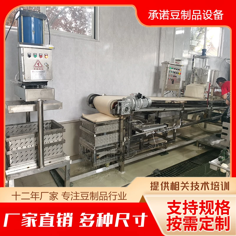 全自动小型豆腐皮机千张机干豆腐机器新款厂家直销定制规格