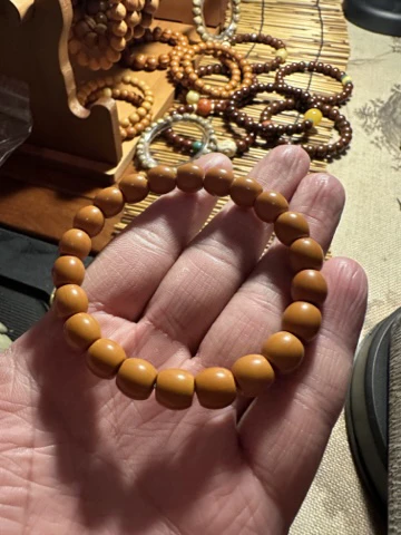 猴头核桃直切手串