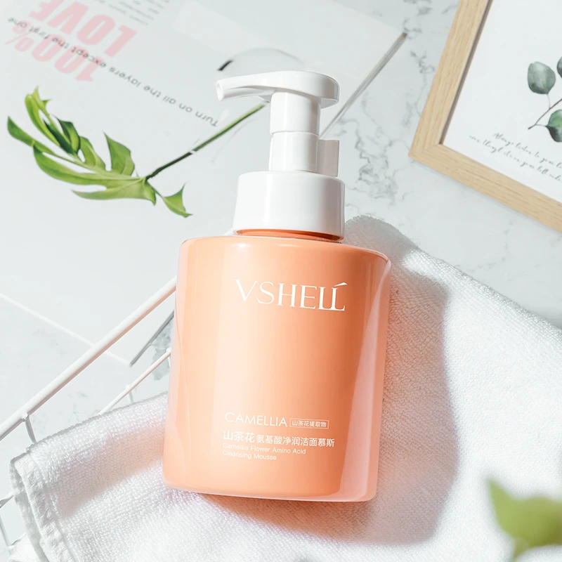 植贝山茶花氨基酸净润洁面慕斯