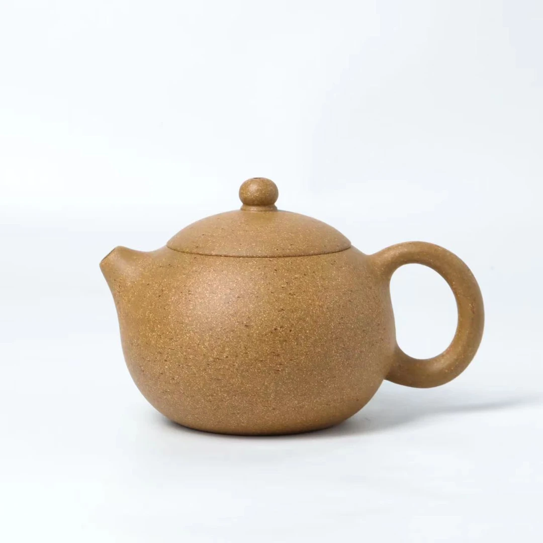 西施 冷黄金段 170cc 倪文超制 紫砂壶488