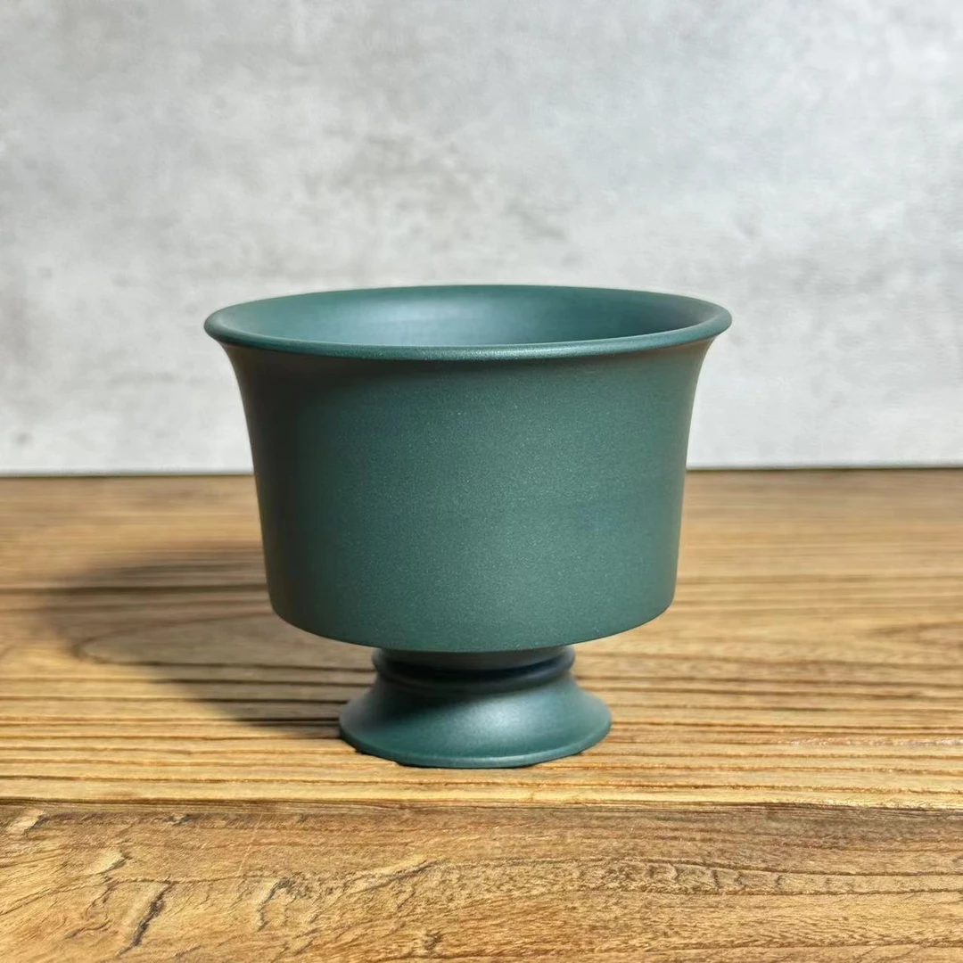 高足杯 民国绿 120cc 倪文超制687