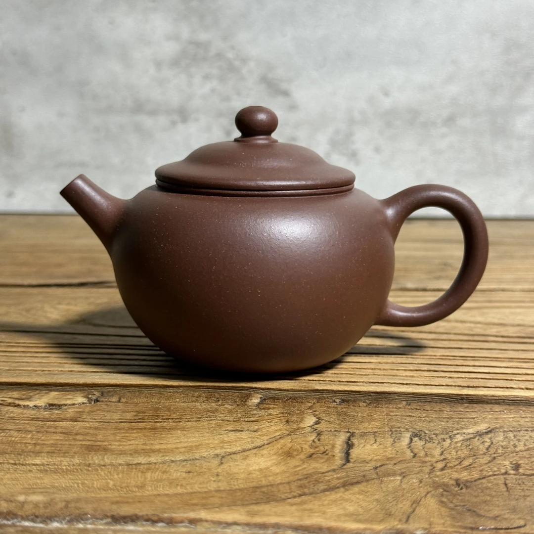 笠帽 紫泥170cc  俞志贤紫砂壶966