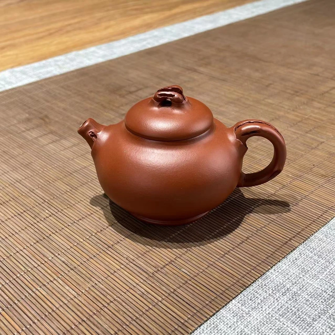 树樱 朱泥大红袍 160cc 江凌霞制紫砂壶139