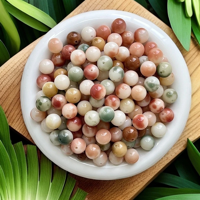 非金属仿水晶吊坠 天然菩提  三花果冻  圆珠11-12mm C