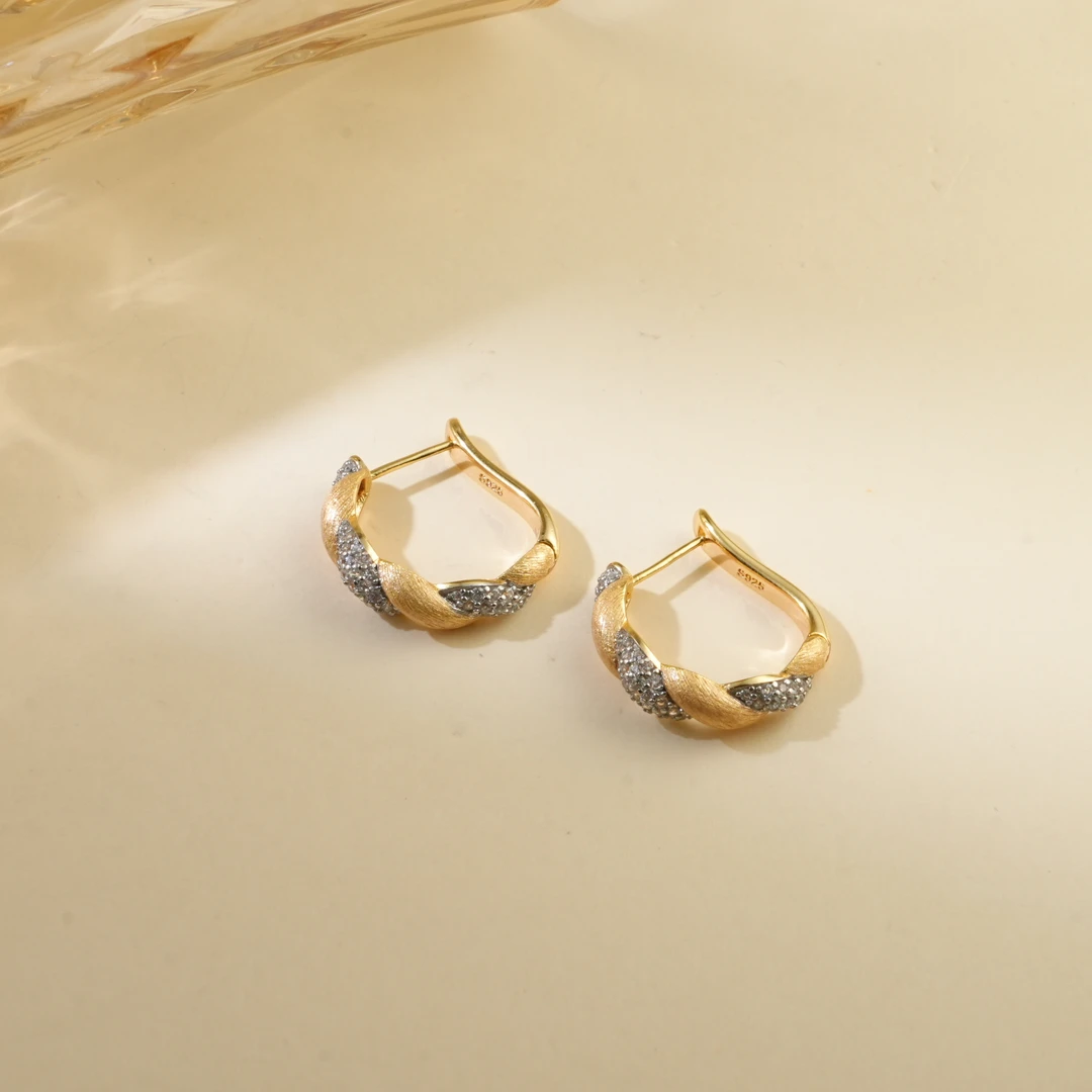 925银耳饰 【珠寶】S925银个性耳包-27142（多样性发其一）