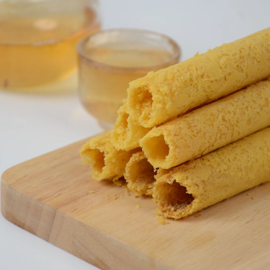 零食原味蛋卷营养酥脆即食浓郁美味经典蛋卷早餐精选解馋零食香味