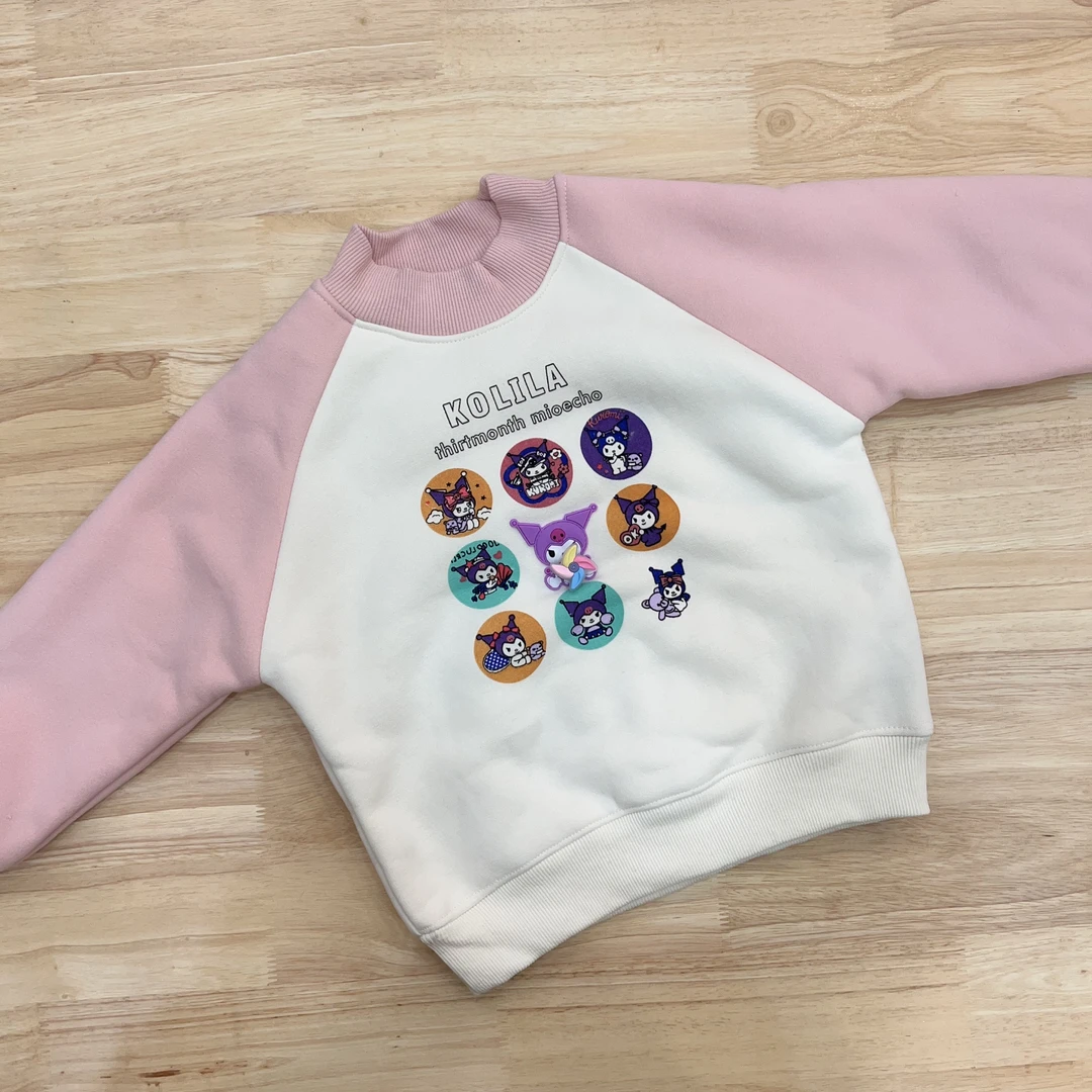 儿童加绒卫衣男女宝