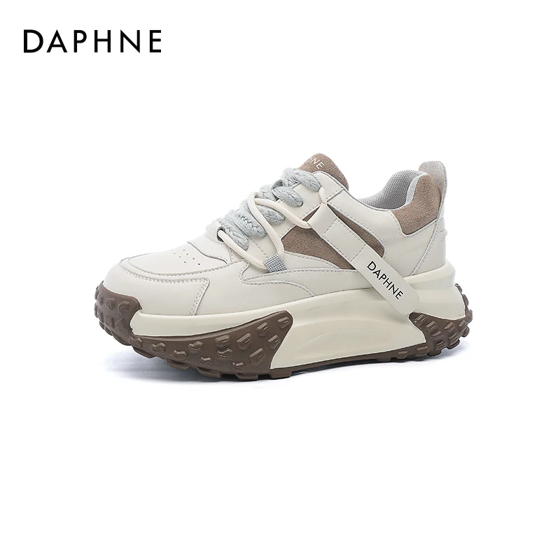 Daphne/达芙妮老爹鞋女2025夏季新款时尚潮流百搭厚底休闲运动鞋