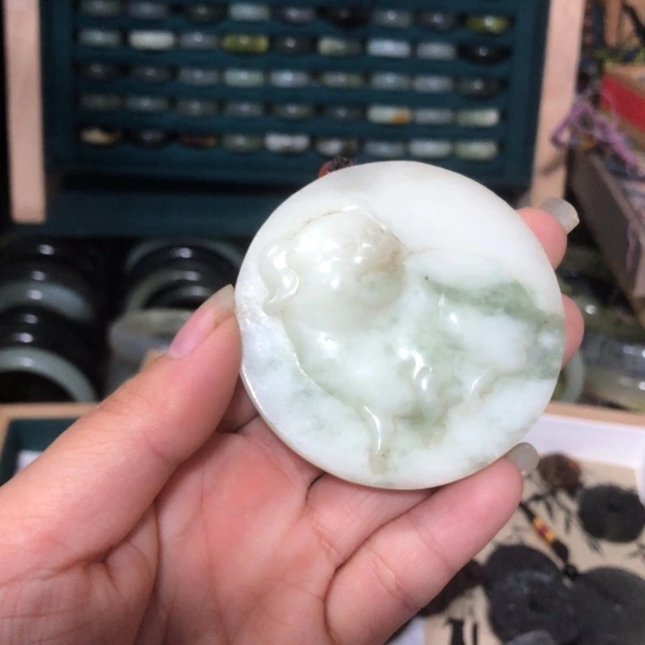 岫玉岫玉挂件未镶嵌