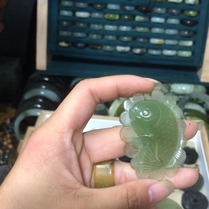 岫玉岫玉挂件未镶嵌