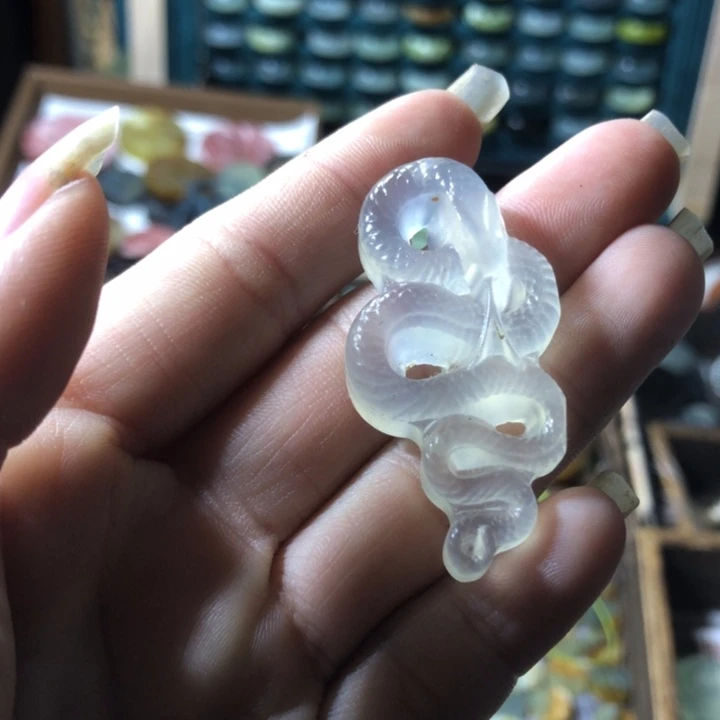 岫玉岫玉挂件未镶嵌