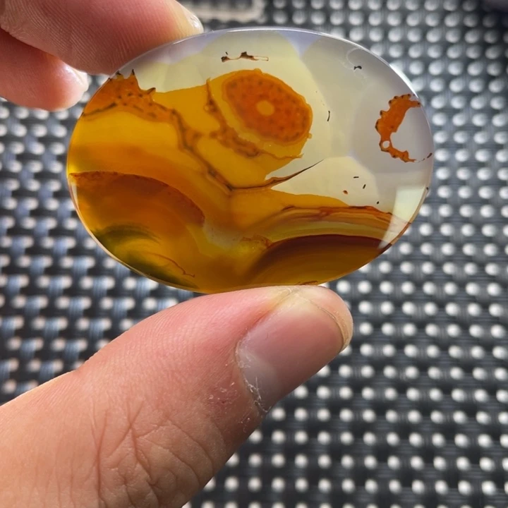 玛瑙/玉髓颈饰未镶嵌江*