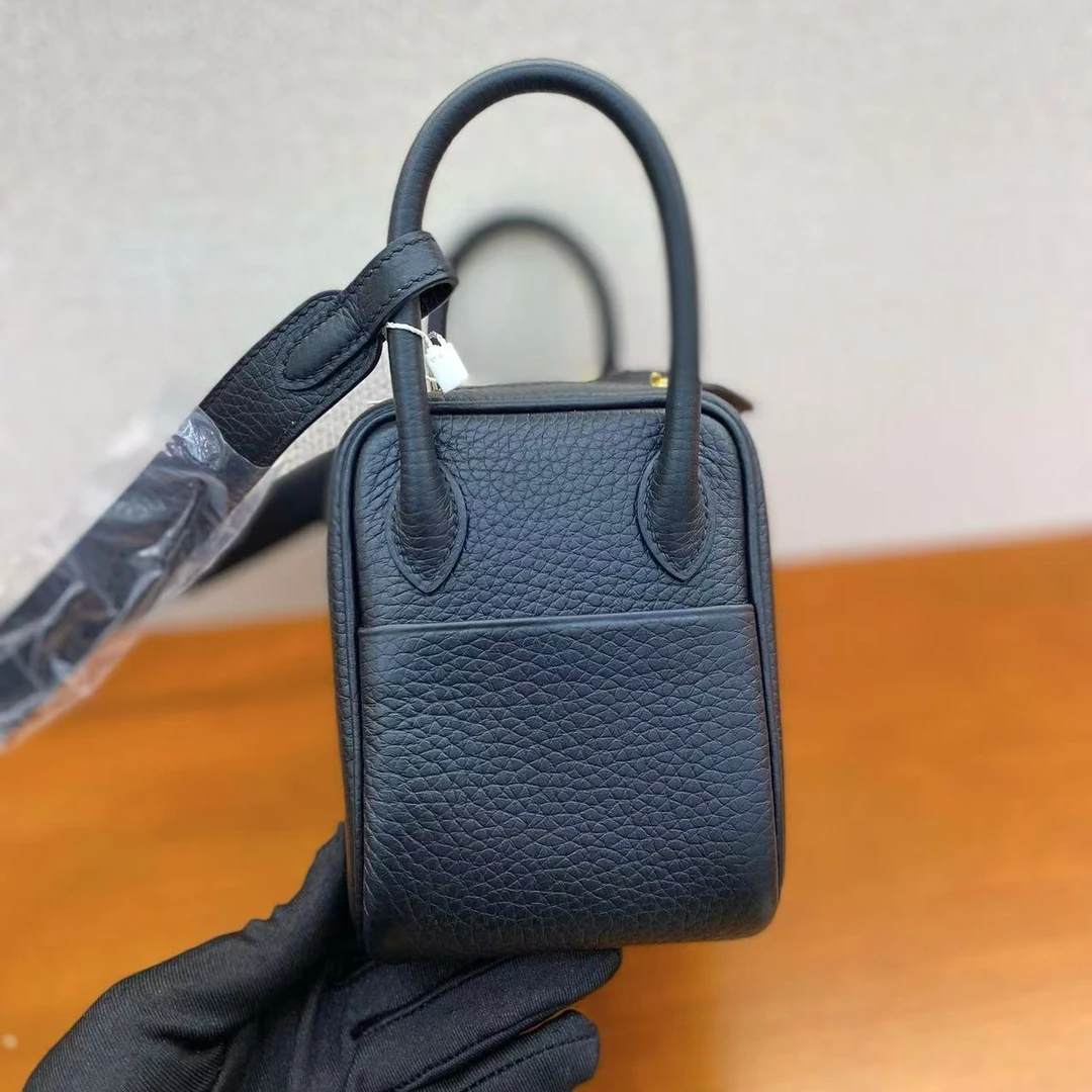 高端定制mini琳迪真皮单肩包