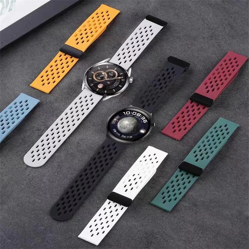 【透气磁吸表带】适用OPPO watchX/4 PRO VIVOwatch4/3/2/1亲肤运动