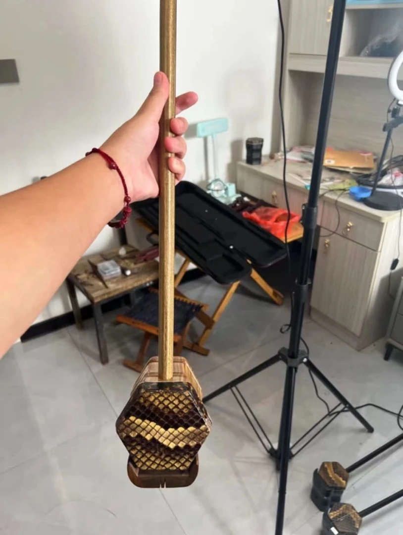 绿檀木料二胡自带檀香味