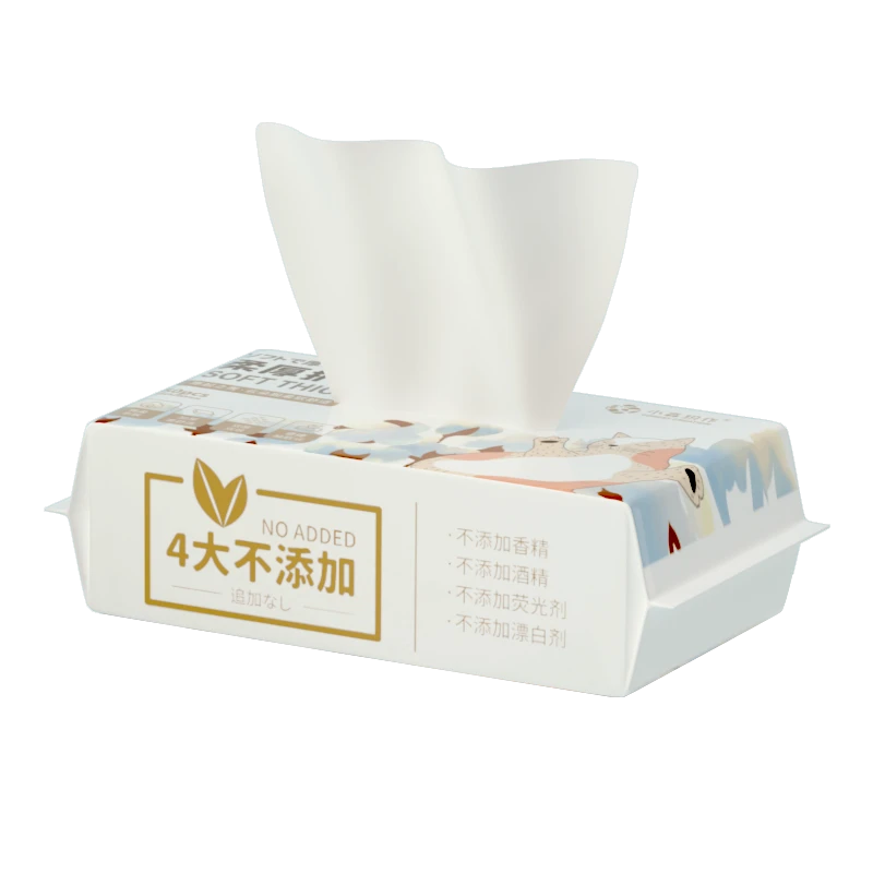 小森织作-婴儿手口湿巾（冰川水）80抽