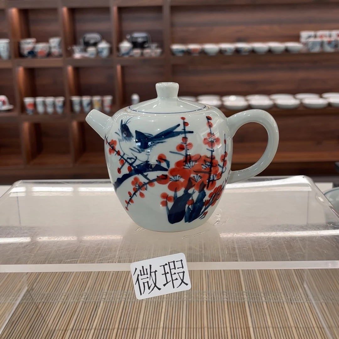 釉下手绘茶具陶瓷