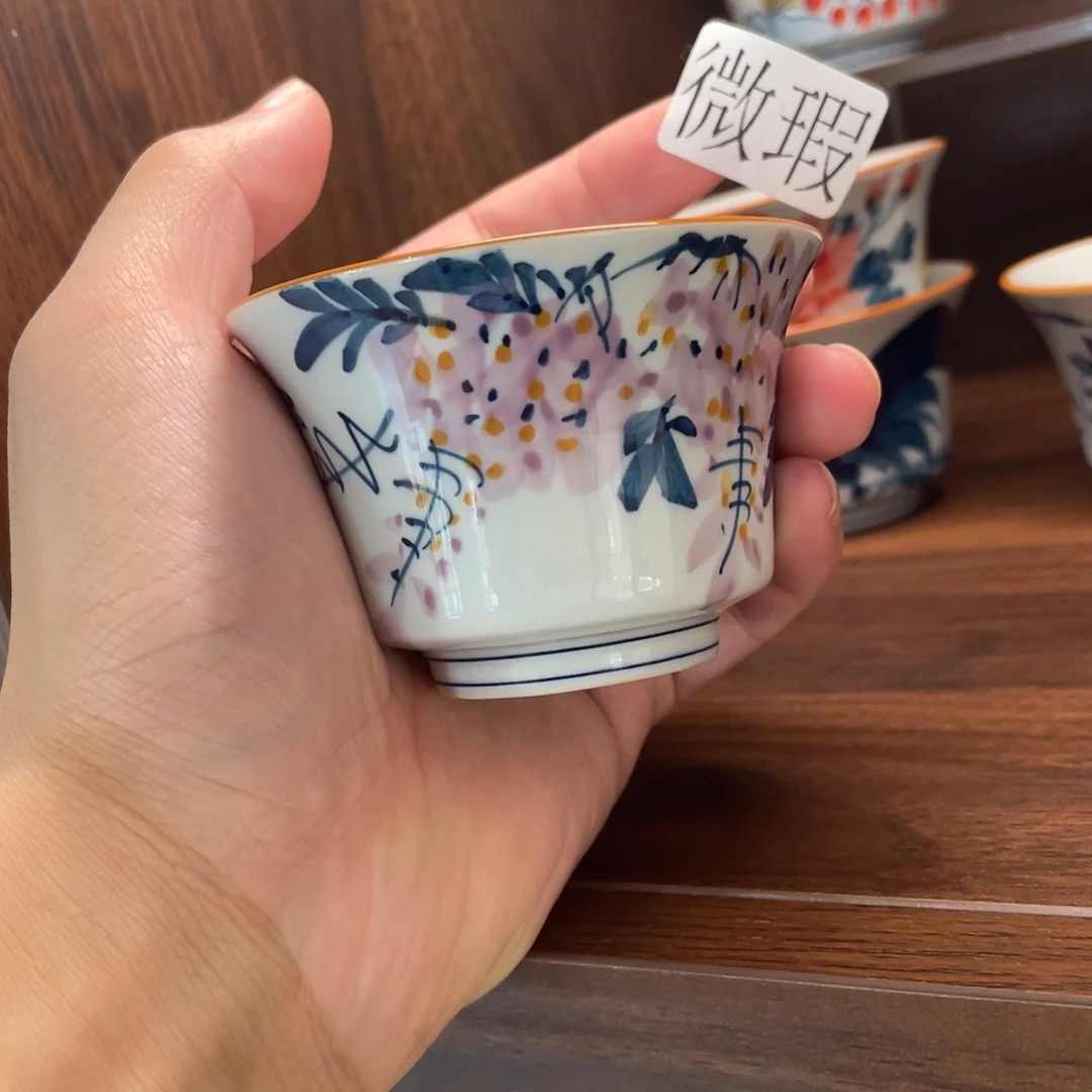 釉下手绘茶具陶瓷