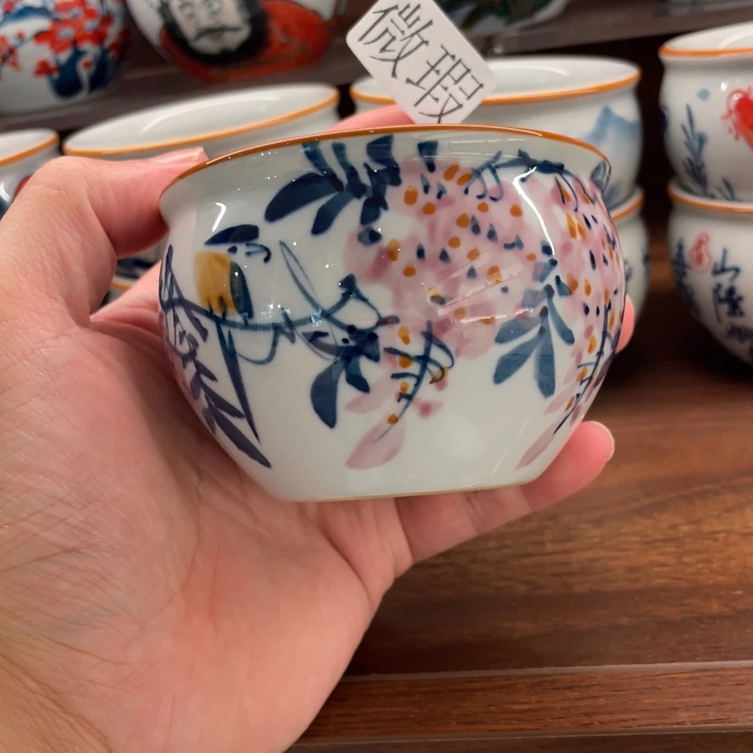 釉下手绘茶具陶瓷