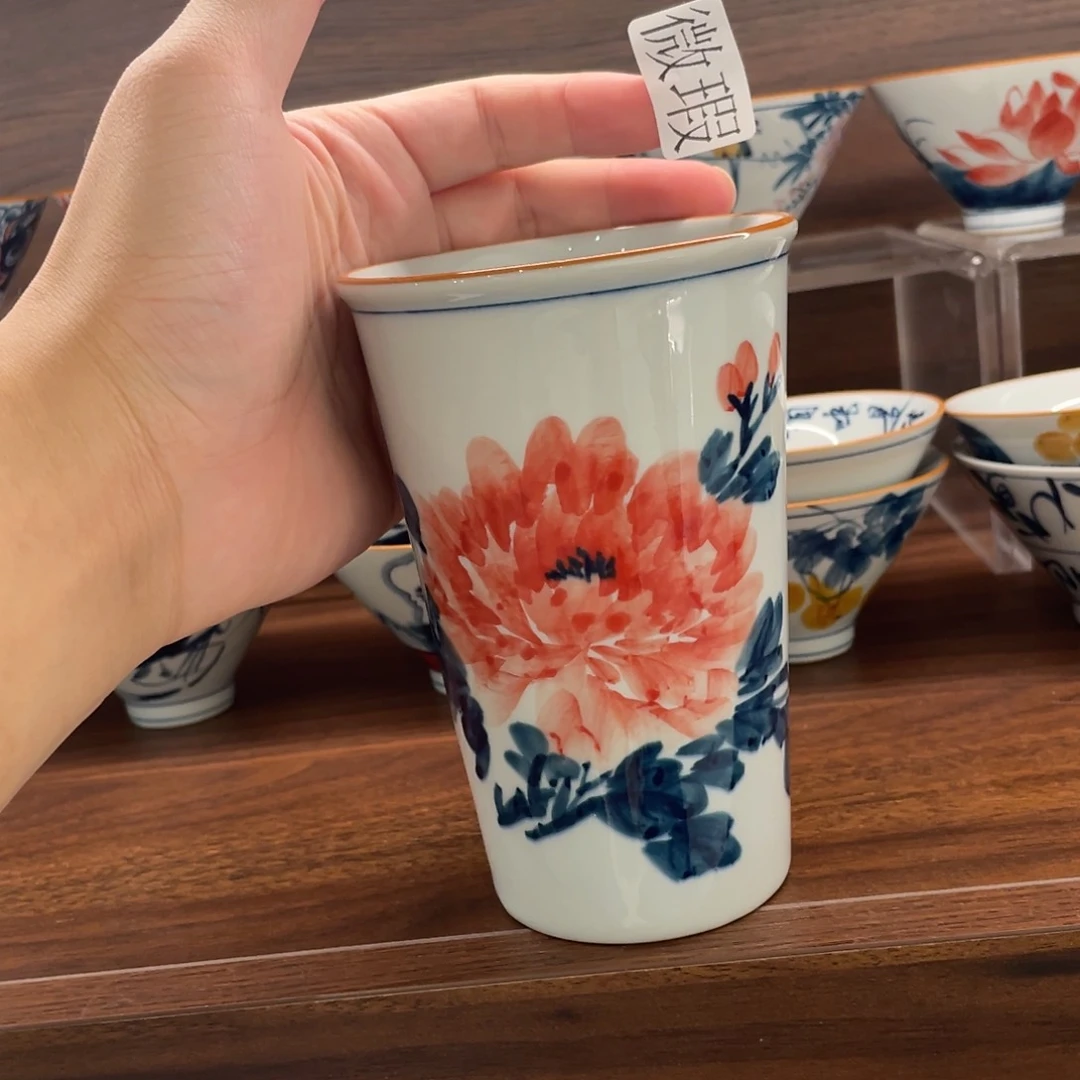 釉下手绘茶具陶瓷