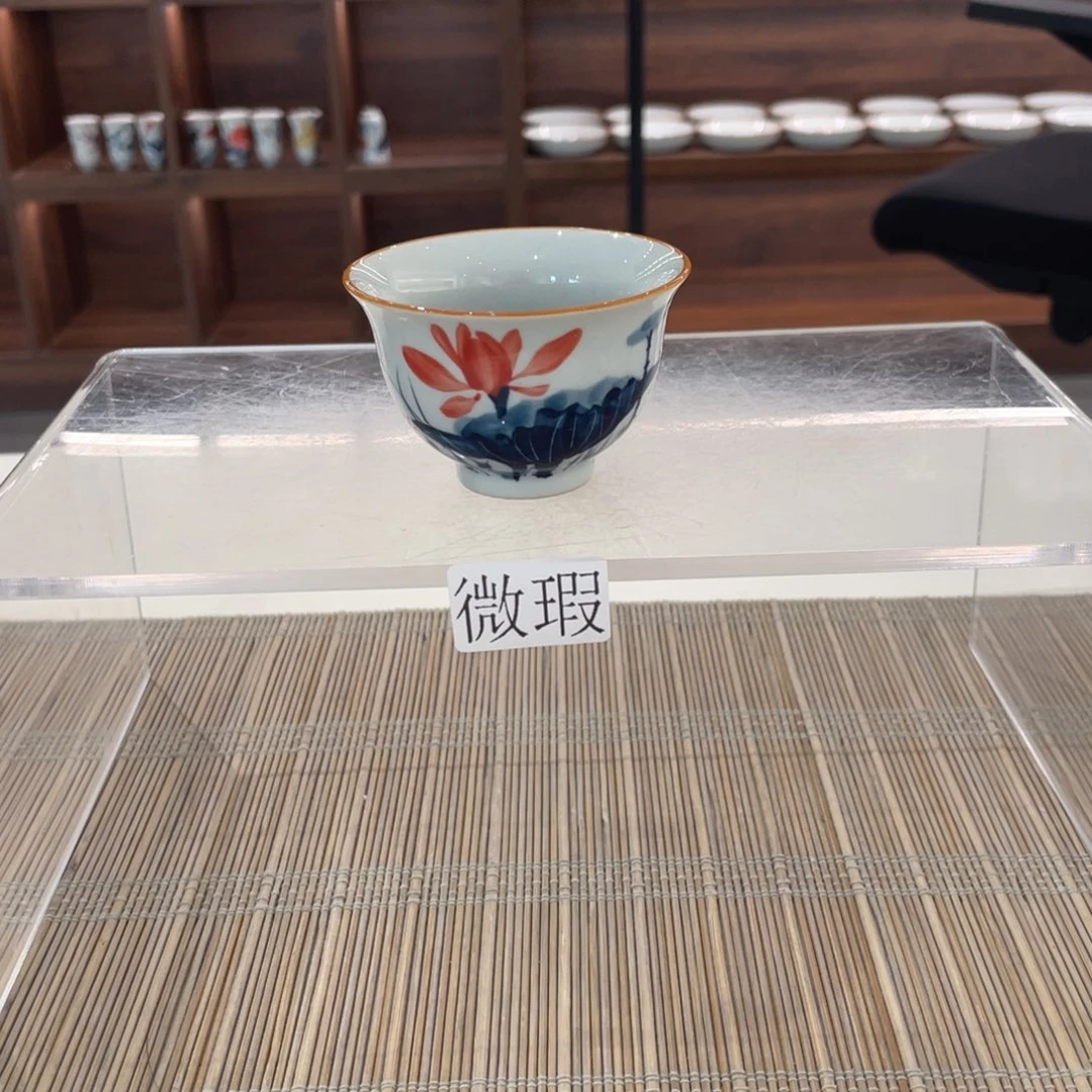 釉下老陶泥手工绘制
