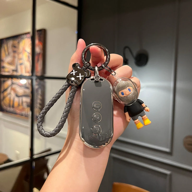 华为问界m5钥匙套aito车m7专用2022款高档男女保护包扣壳汽车用品