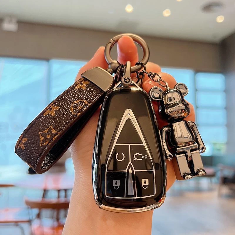 长安univ钥匙套cs75plus逸动二代cs55欧尚x5男奔奔汽车x7女cs35扣