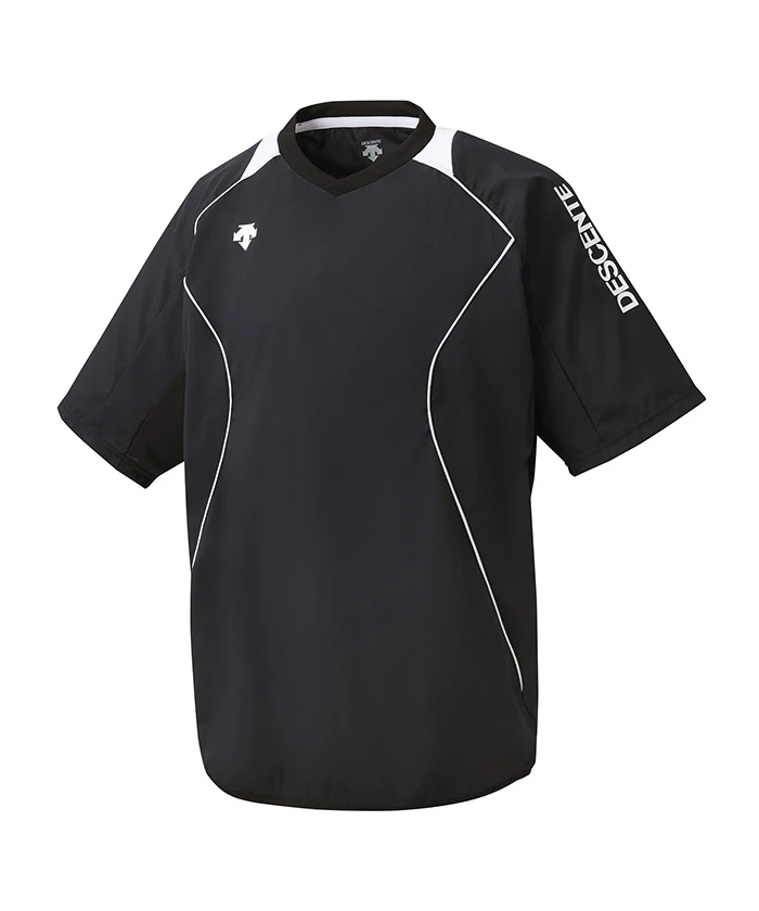 DESCENTE/迪桑特男女同款圆领吸汗速干聚酯纤维短袖-GOD潮流运动