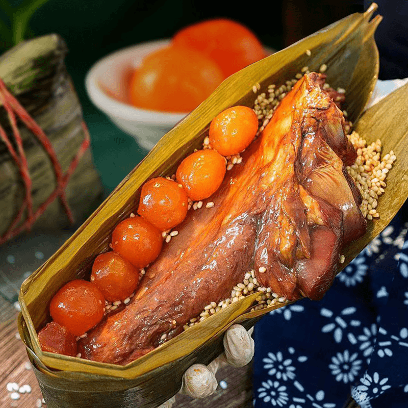 【直播专享】乾清门新疆羊腿粽礼盒1600g新疆特色礼盒装端午送礼盒