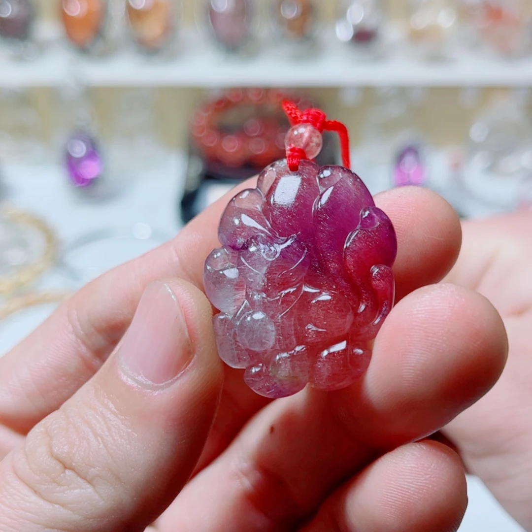 【闪购商品】紫晶吊坠(不含链)未镶嵌夏***雨