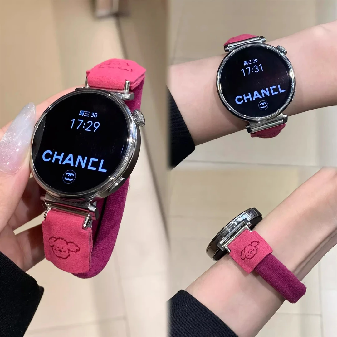 机智兽适用华为GT5表带GT4手表watch皮筋狗发圈GT5pro手腕表带GT3