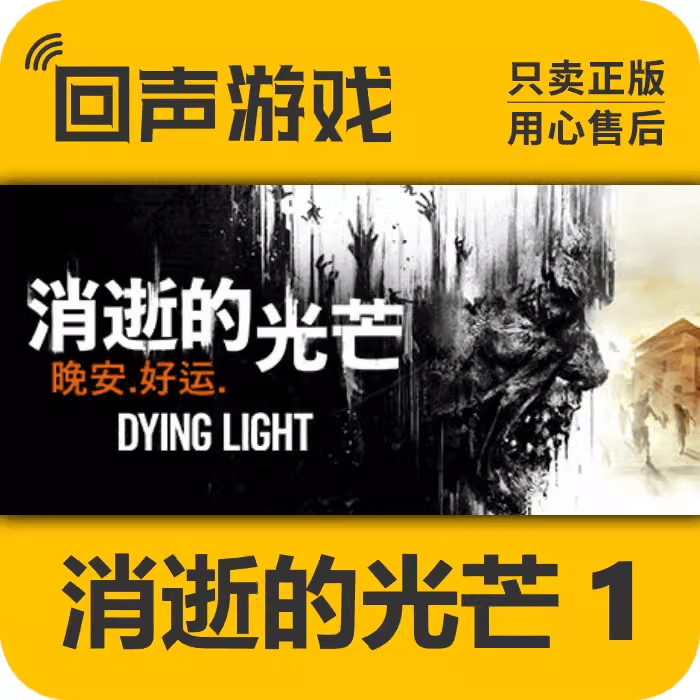 消逝的光芒1 正版 国区CDK 激活码 消光1Dying Light电脑游戏
