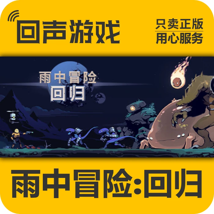 雨中冒险回归正版 国区CDK Risk of Rain Returns电脑游戏