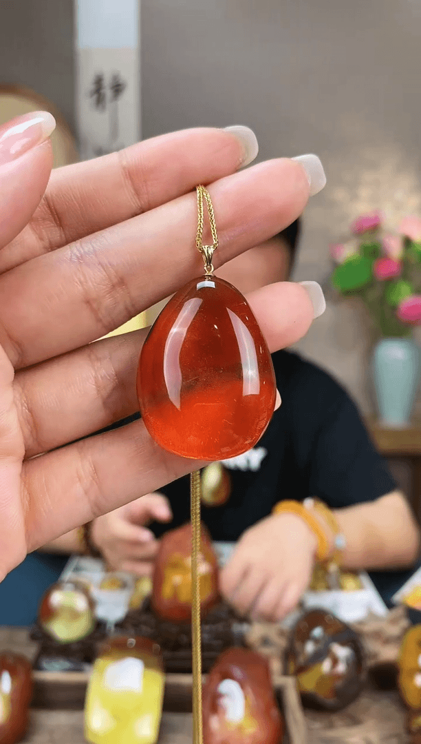 【闪购商品】琥珀裸石未镶嵌基地发货 一物一证 顺丰包邮