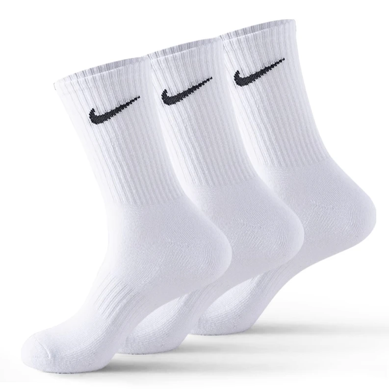 （特价清仓）Nike耐克袜子毛巾底运动袜吸汗篮球中高筒速干三双装