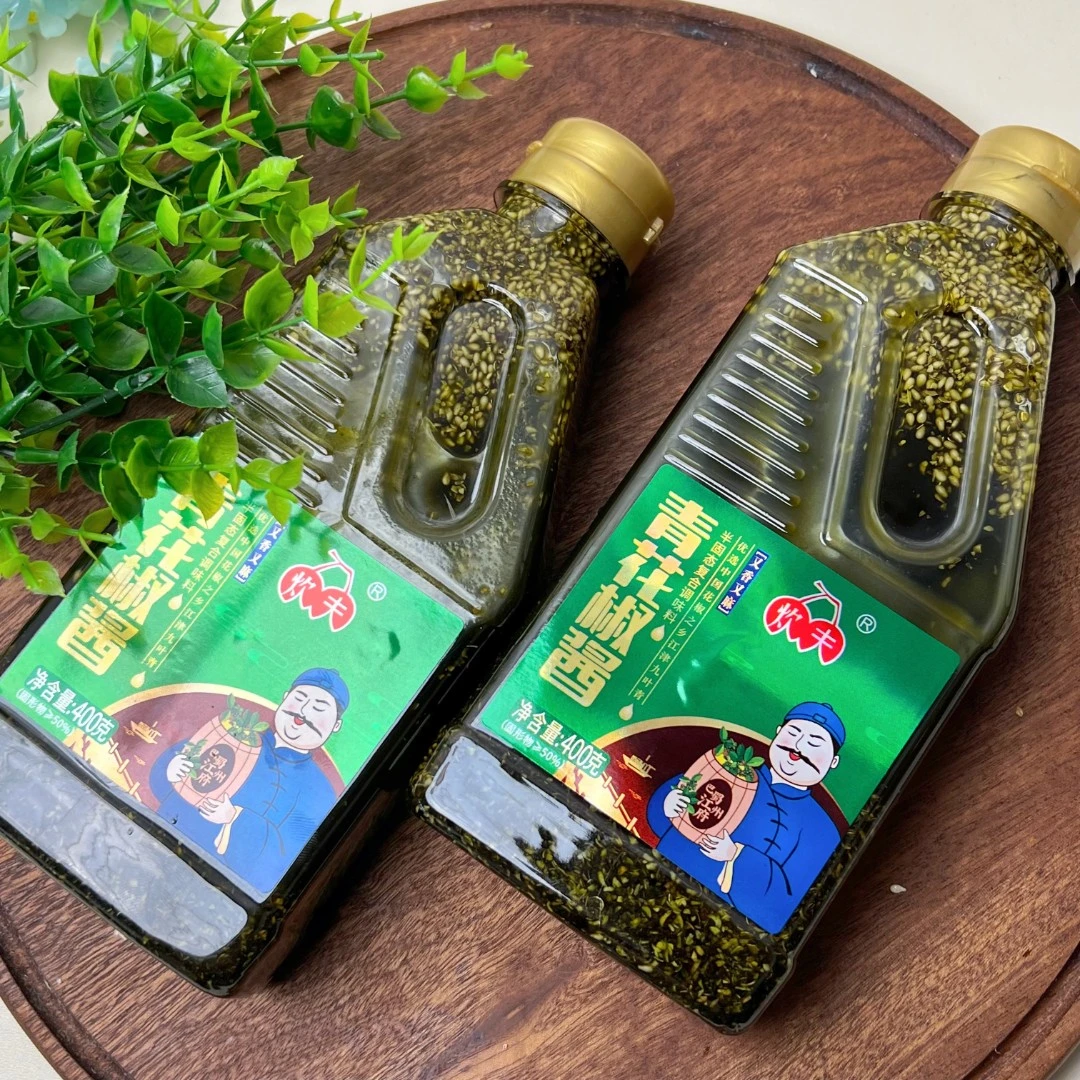 400g青花椒酱 优惠促销第二瓶半价  炒菜拌菜麻辣烫调料 特麻特香