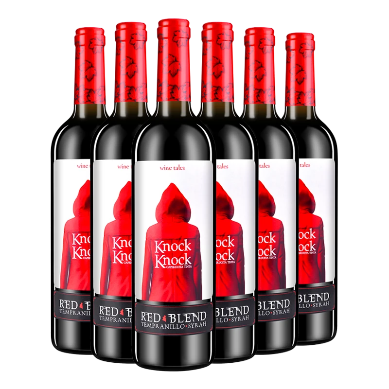 奥兰原瓶进口 奥兰酒庄 小红帽干红葡萄酒 12.5度750ml*6西班牙dR