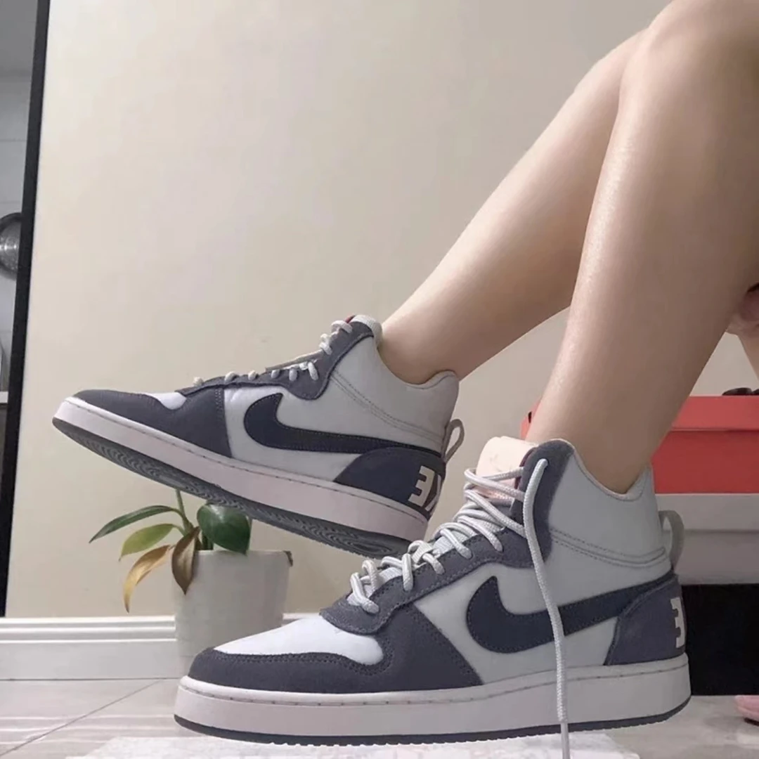 Nike/耐克 Court Borough 女款中帮休闲板鞋 百搭潮鞋844907-005