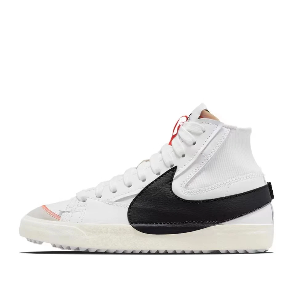 Nike/耐克Blazer 77 Jumbo男女同款防滑中帮休闲板鞋DD3111-100