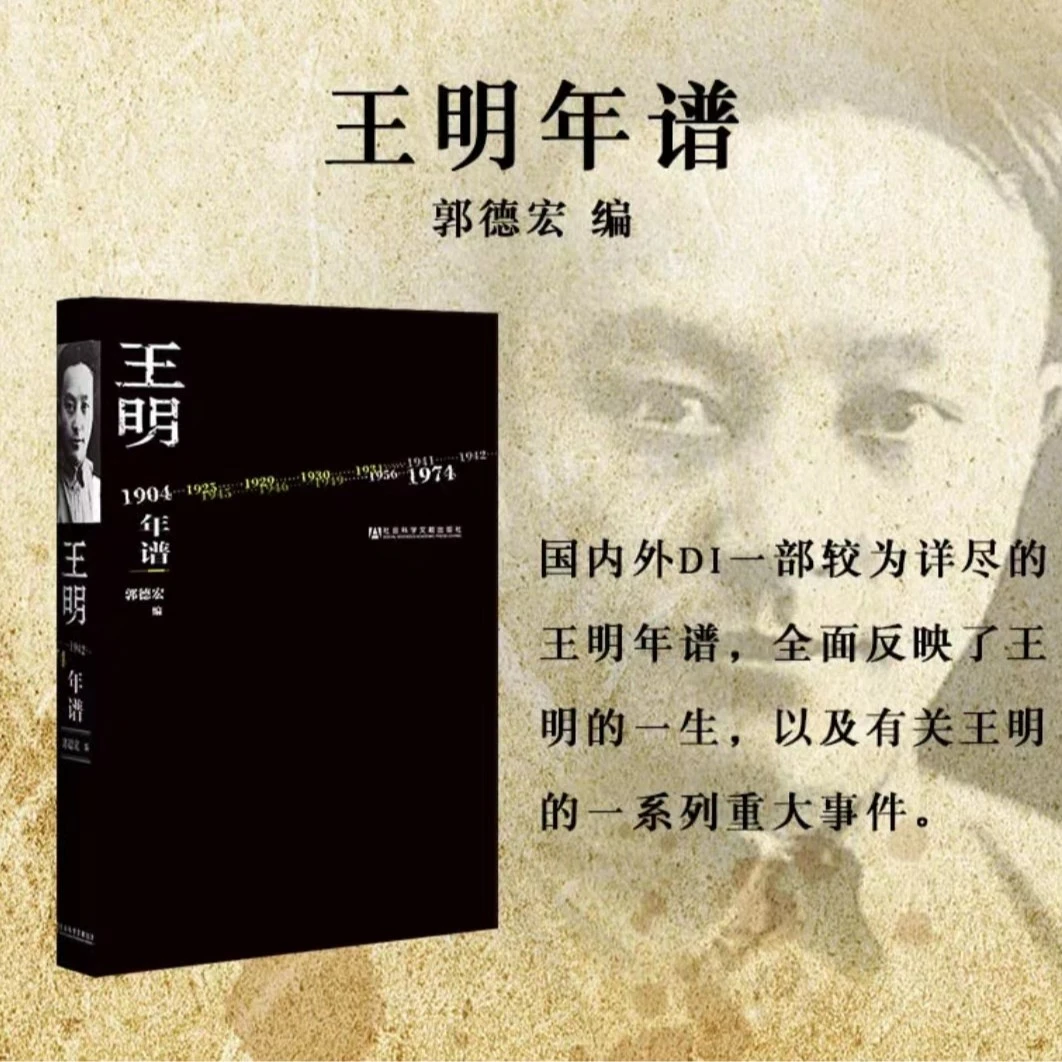 王明年谱 社会科学文献出版社