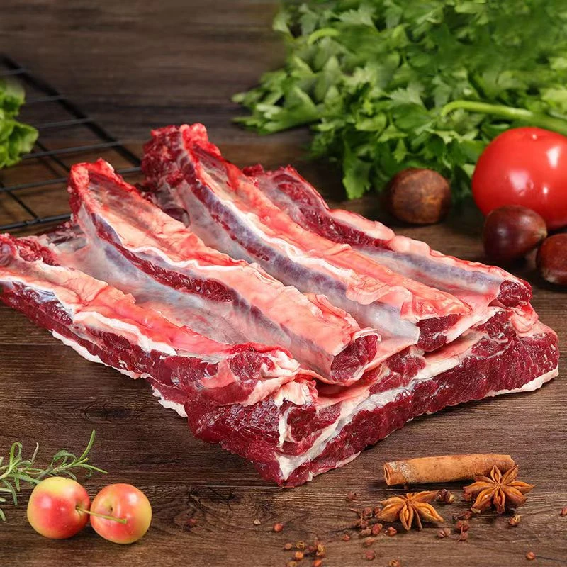 【去骨牛肋排】呼伦贝尔草饲溜达牛肋条 去骨牛肋条