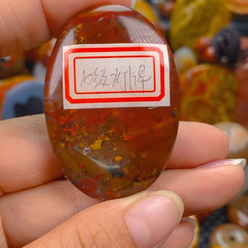 【闪购商品】玛瑙/玉髓颈饰未镶嵌已*置战国红玛瑙