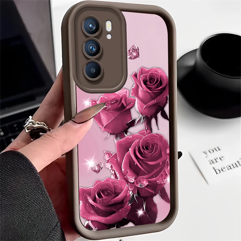 OPPOReno6手机壳PEQM00保护套高颜值创意硅胶男女全包时尚软壳