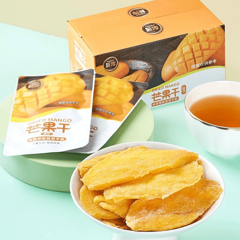 旨淳芒果干水果干办公室解馋网红小零食小吃蜜饯果脯休闲食品姜0g
